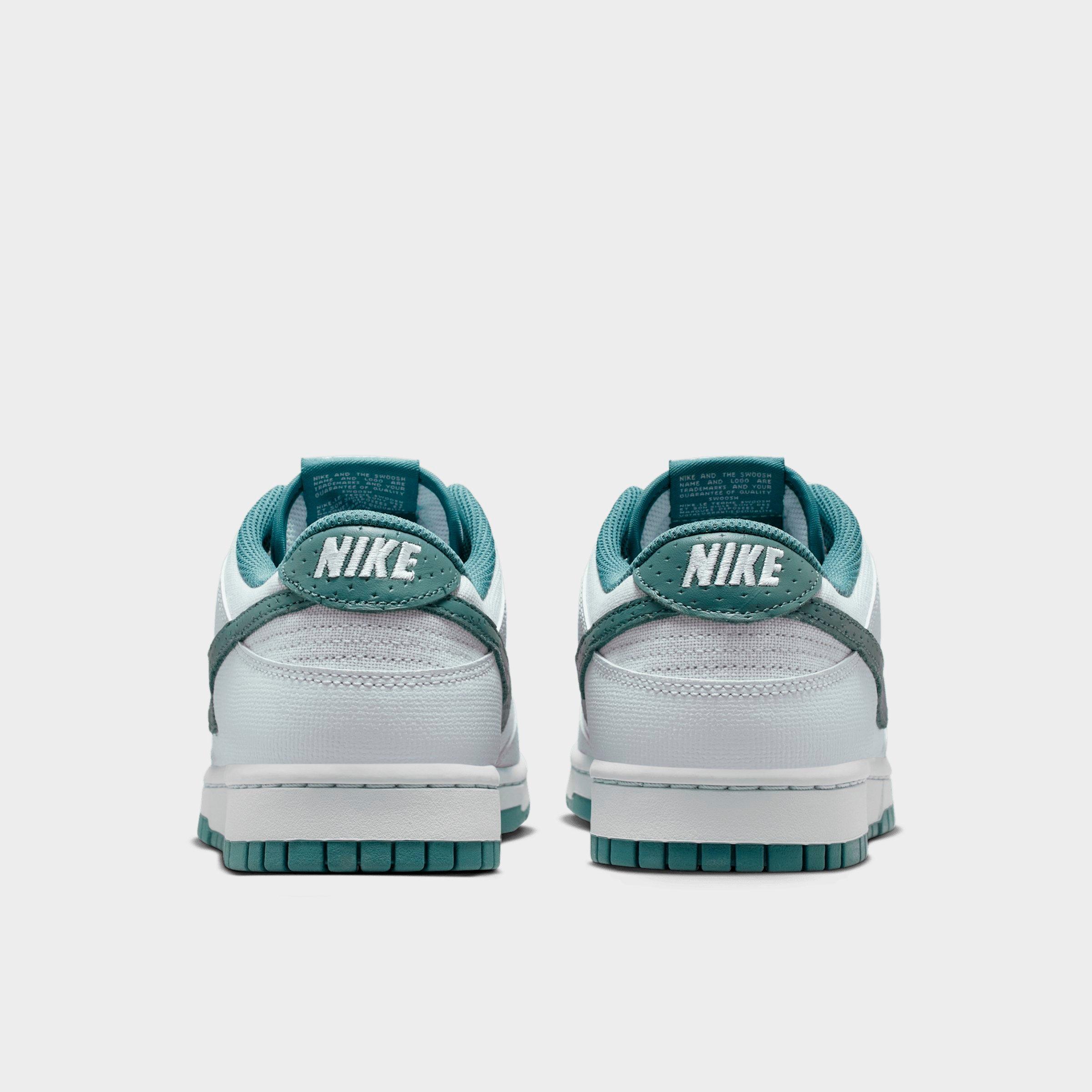 Men's Nithtke Dunk Low Retro Casual Shoes - Part 2 - Pure Platinum/Mineral Slate - Back view