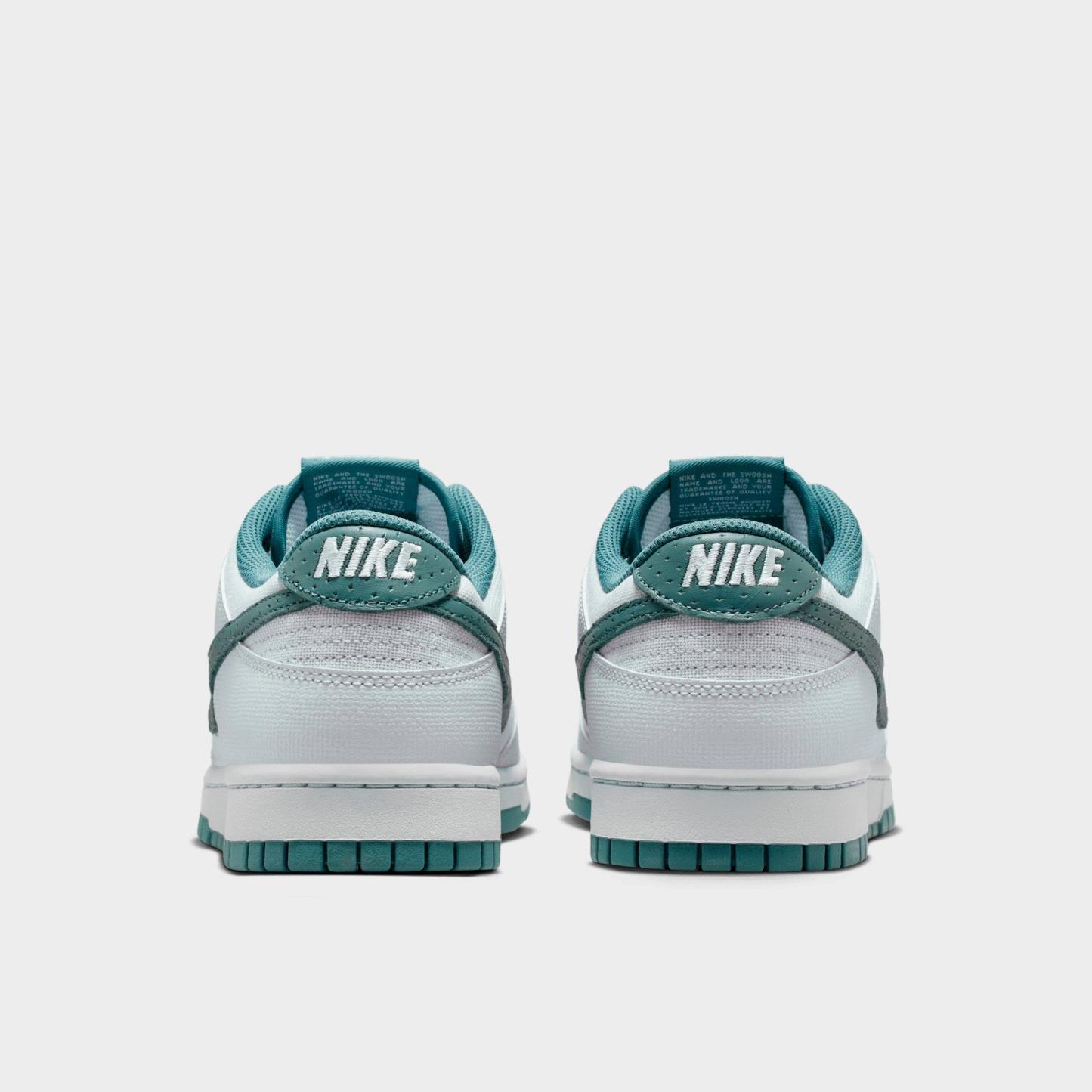 Men's Nithtke Dunk Low Retro Casual Shoes - Part 2 - Pure Platinum/Mineral Slate - Back view