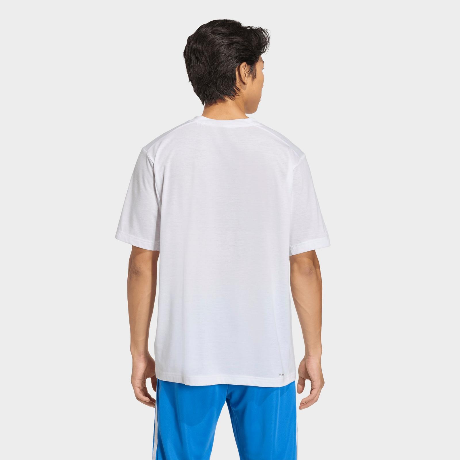 Men's adidas Workout Essentials Feelready T-Shirt - White - view 3