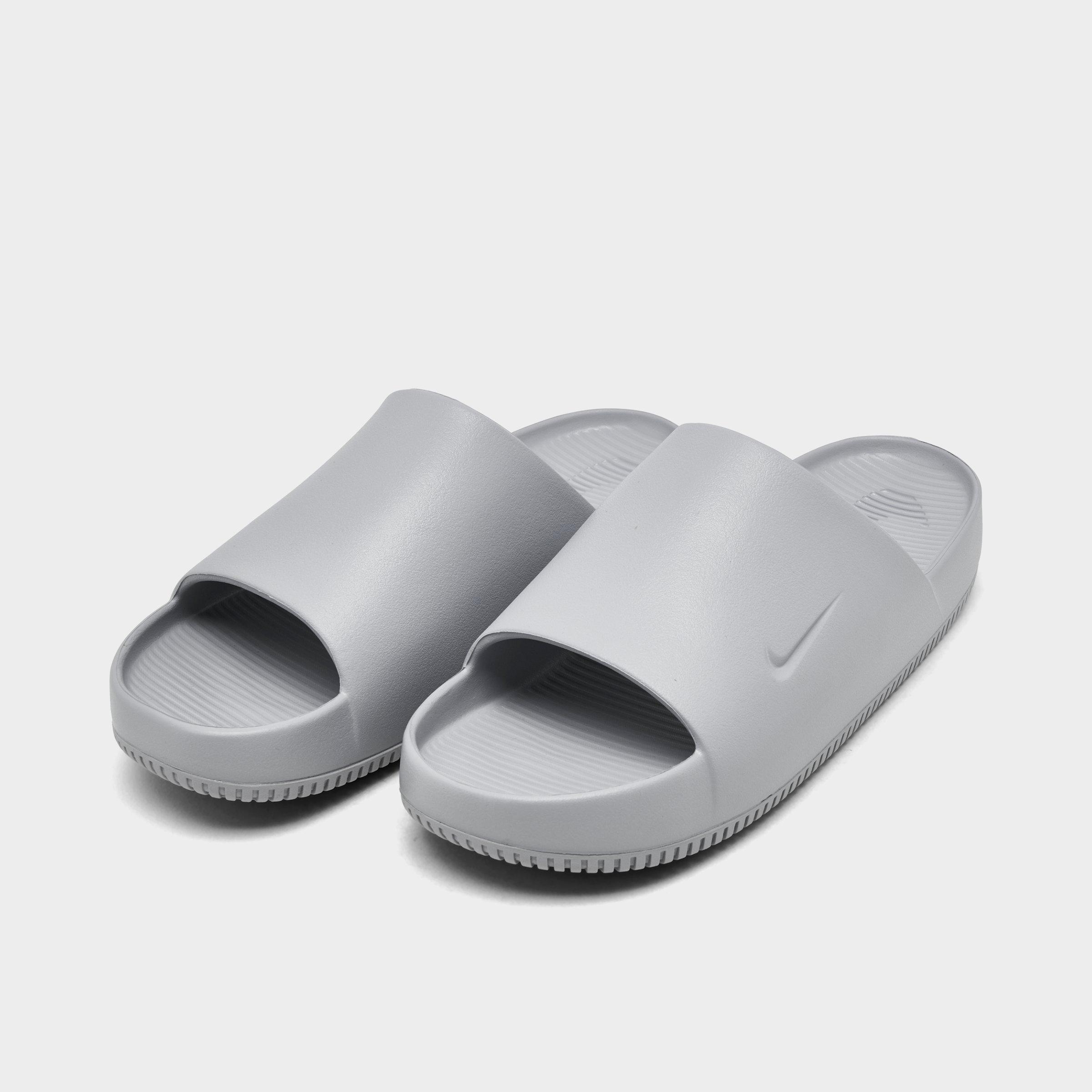 Men's Nithtke Calm Slide Sandals - Wolf Grey/Wolf Grey - Both shoes facing left