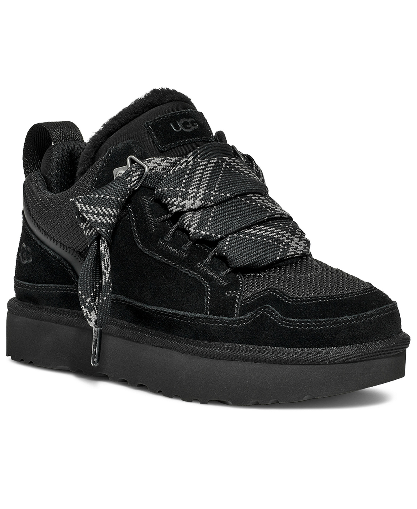 UGG® Women's Lowmel Lace-Up Sneaker Booties - Black
