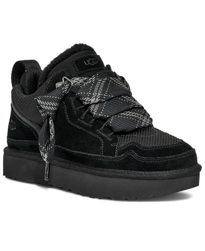 UGG® Women's Lowmel Lace-Up Sneaker Booties - Black