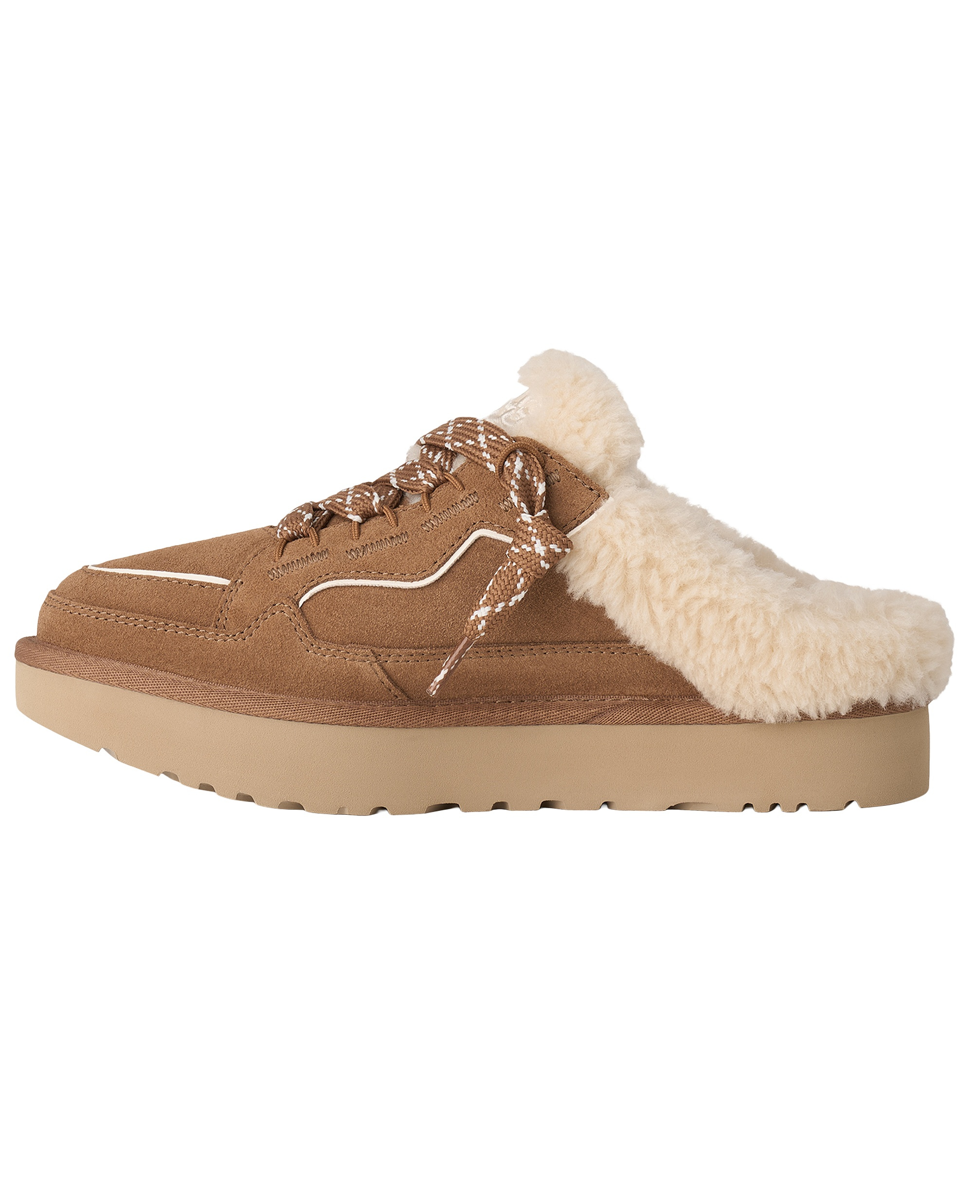 UGG® Women's Lowmel Round Toe Mule Clogs - Chestnut