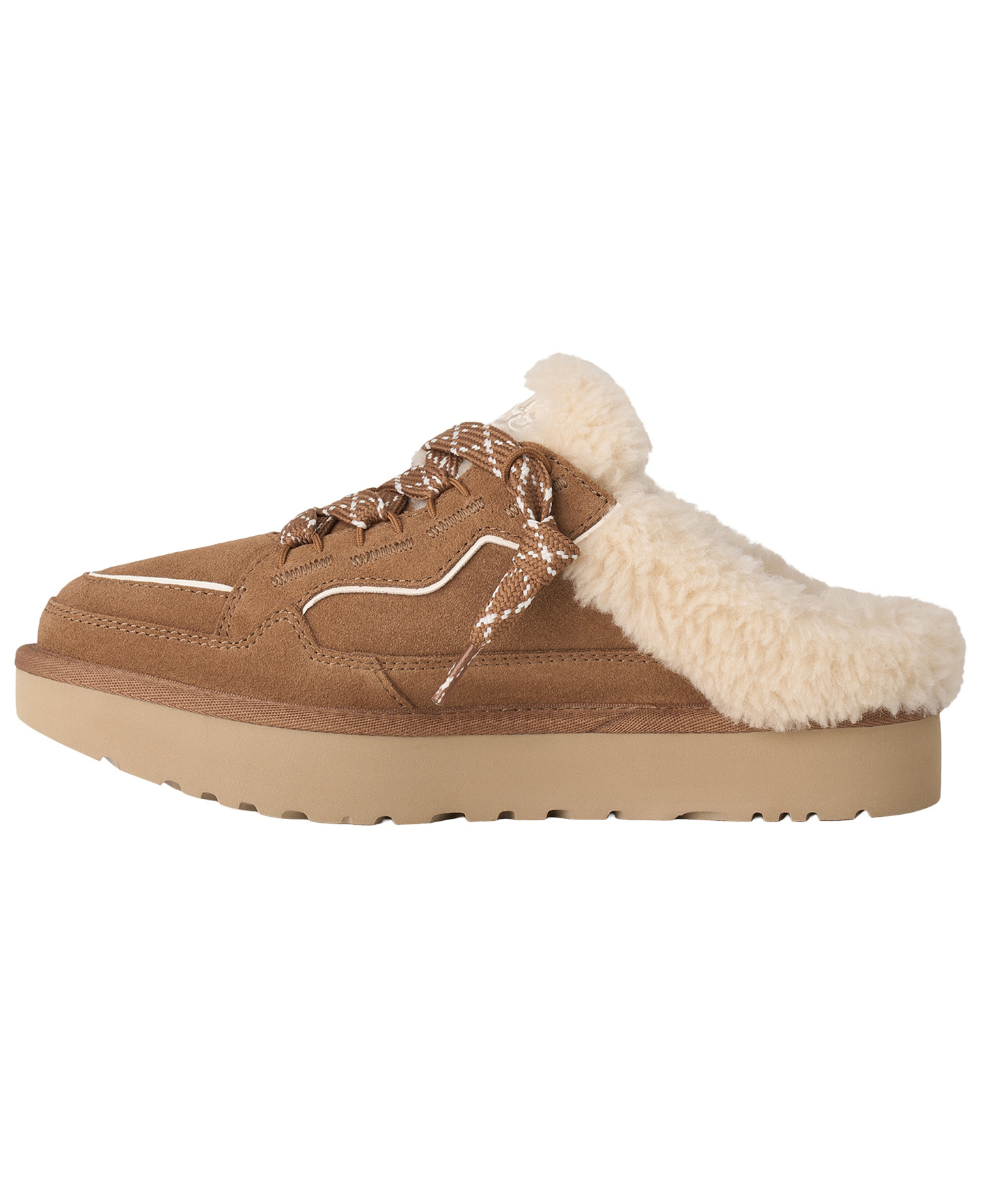 UGG® Women's Lowmel Round Toe Mule Clogs - Chestnut