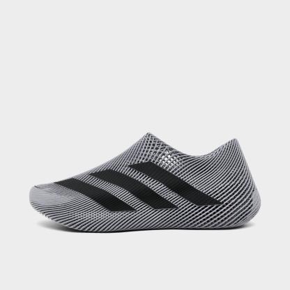 Men's adidas Climacool Casual Shoes - Grey/Black/Grey - Left shoe facing left. Outside of the shoe.
