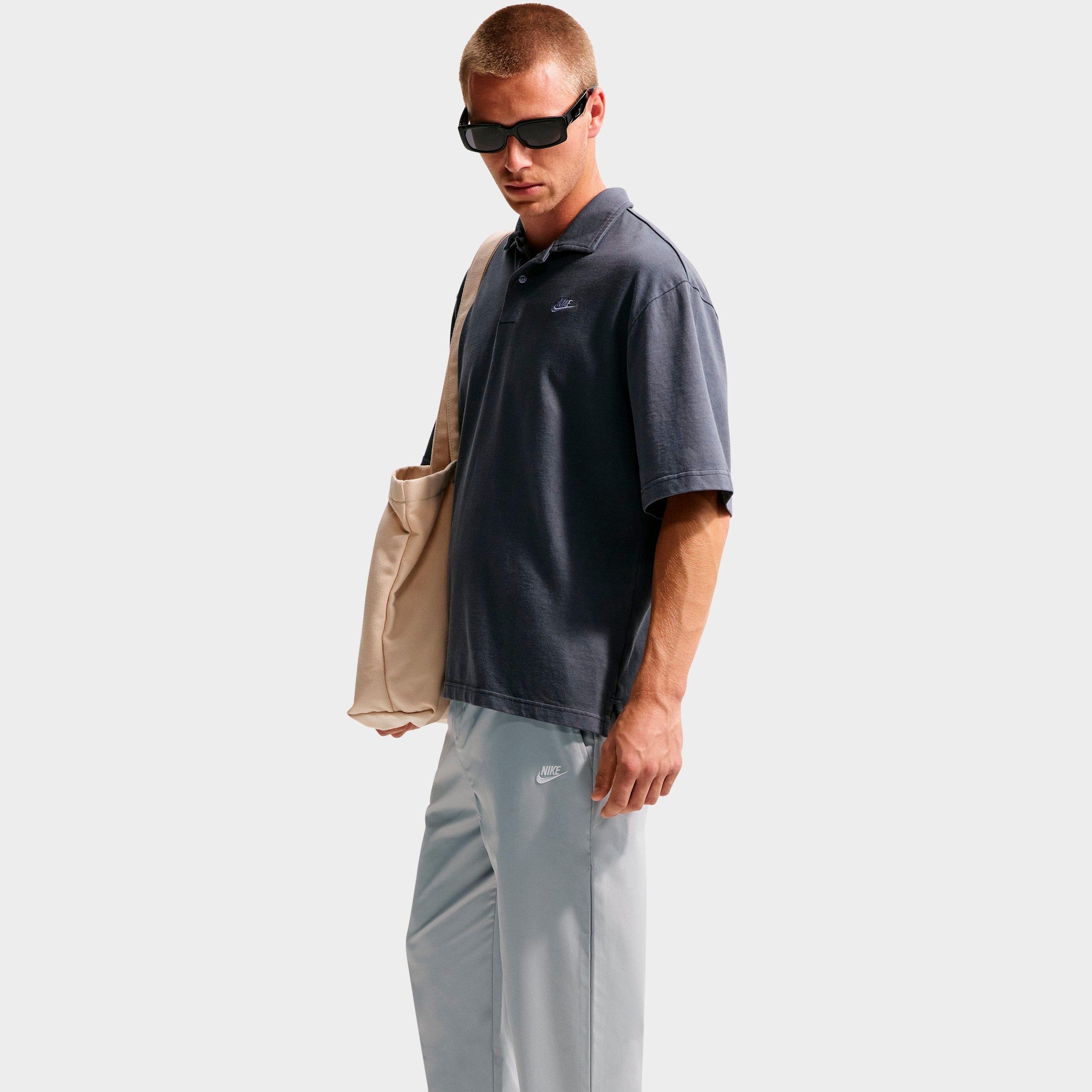 Men's Nithtke Club Woven Tapered Pants - Light Smoke Grey/White
