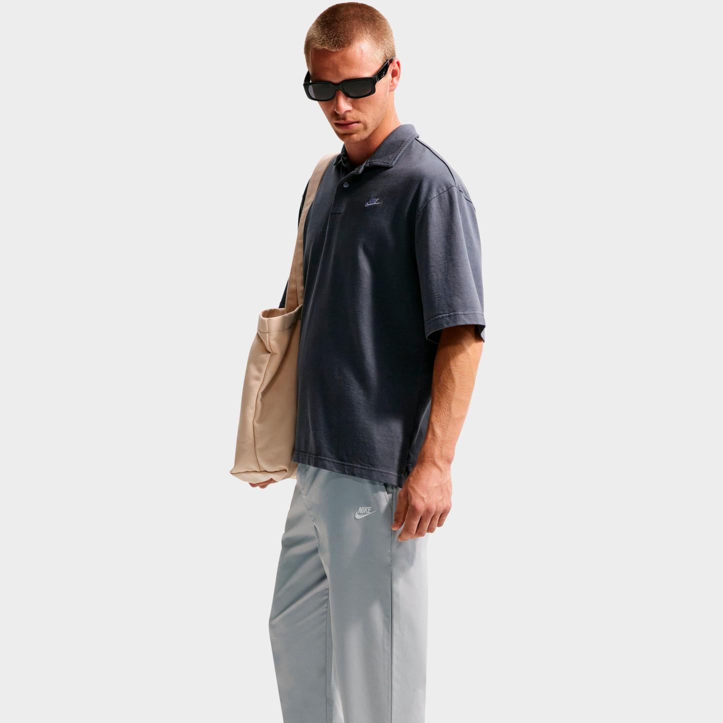 Men's Nithtke Club Woven Tapered Pants - Light Smoke Grey/White