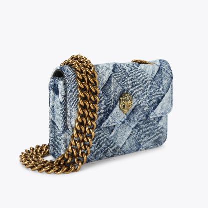 Kurt Geiger London Micro Kensington Bag - Blue - view 3
