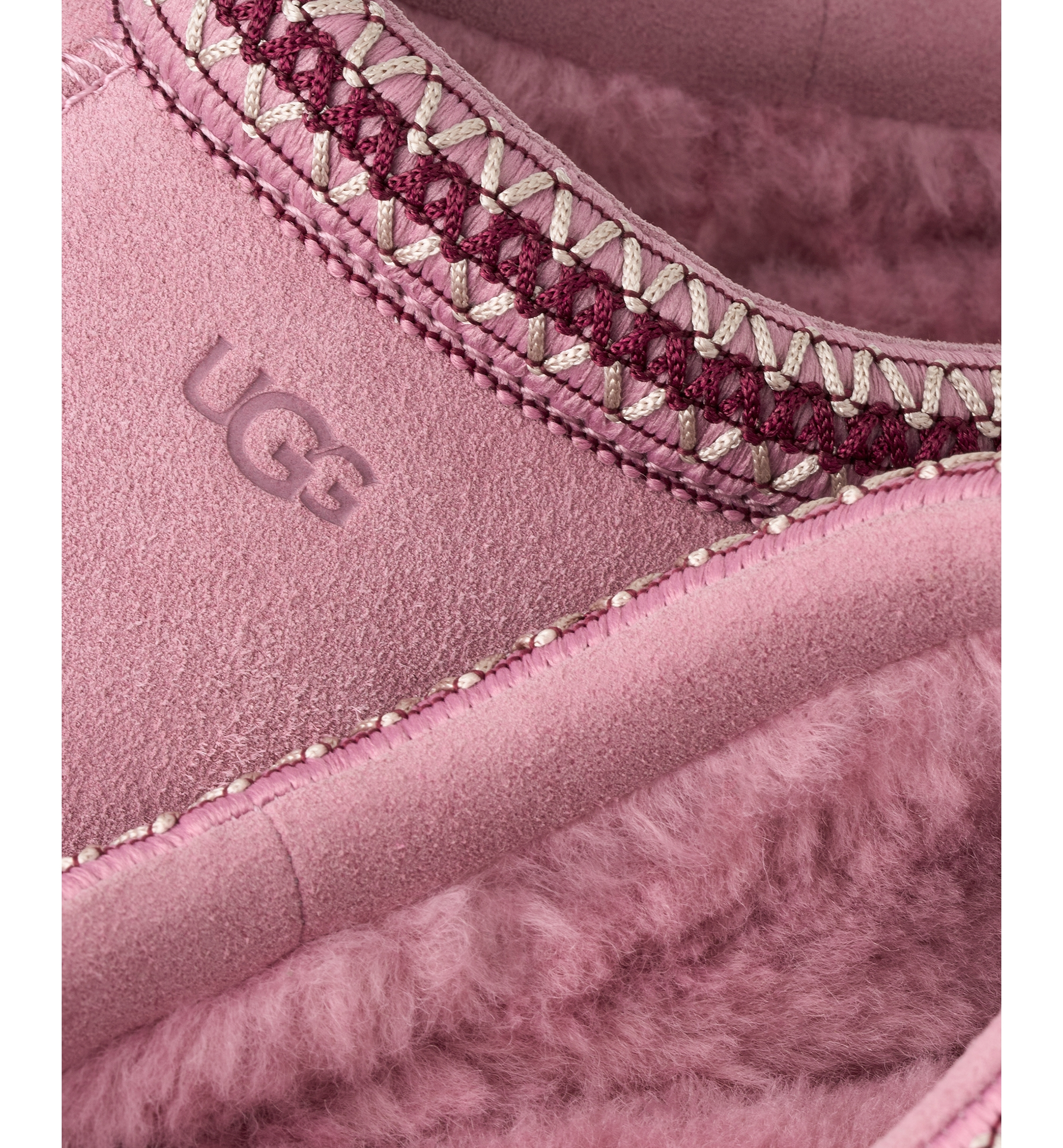 UGG® Kids Tazz Slip-On Clog Slippers - Dusty Orchid