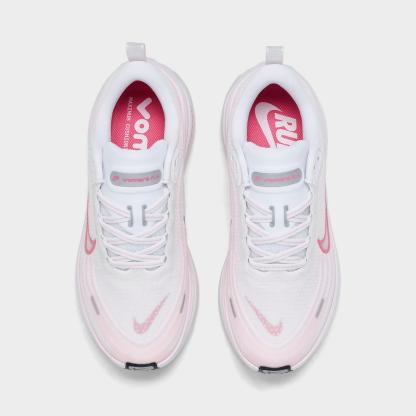 Women's Nike Vomero Plus Running Shoes - White/Pearl Pink/Phantom/Peony
