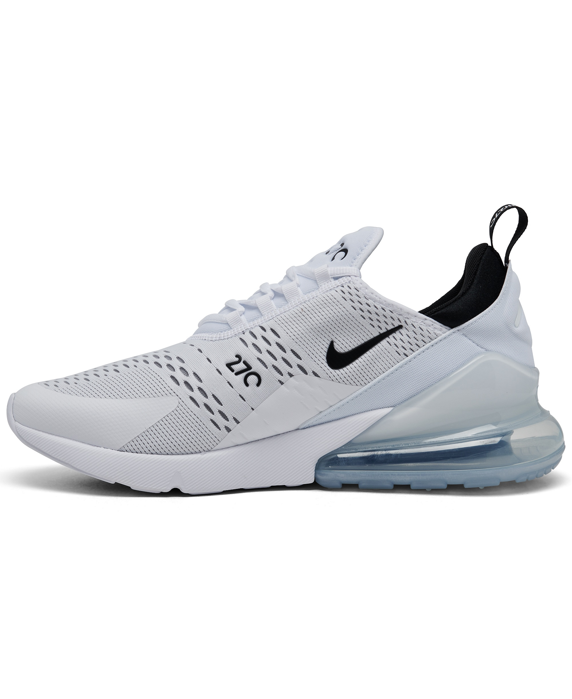 Nike Men's Air Max 270 Casual Sneakers from Finish Line - White, Black