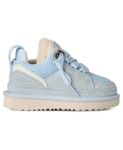 UGG® Toddler Kids Lowmel Lace-Up Sneakers - Sky Blue