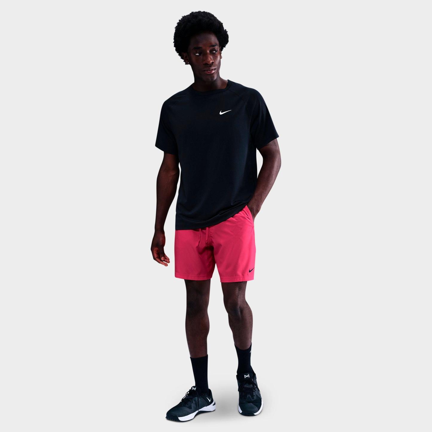 Men's Nithtke Form Dri-FIT Unlined 7" Versatile Shorts - Rush Pink/Black