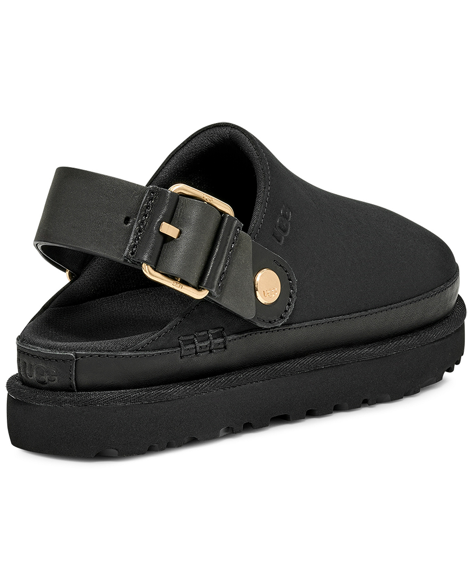 UGG® Women's Goldenstar Villa Round Toe Clogs - Black