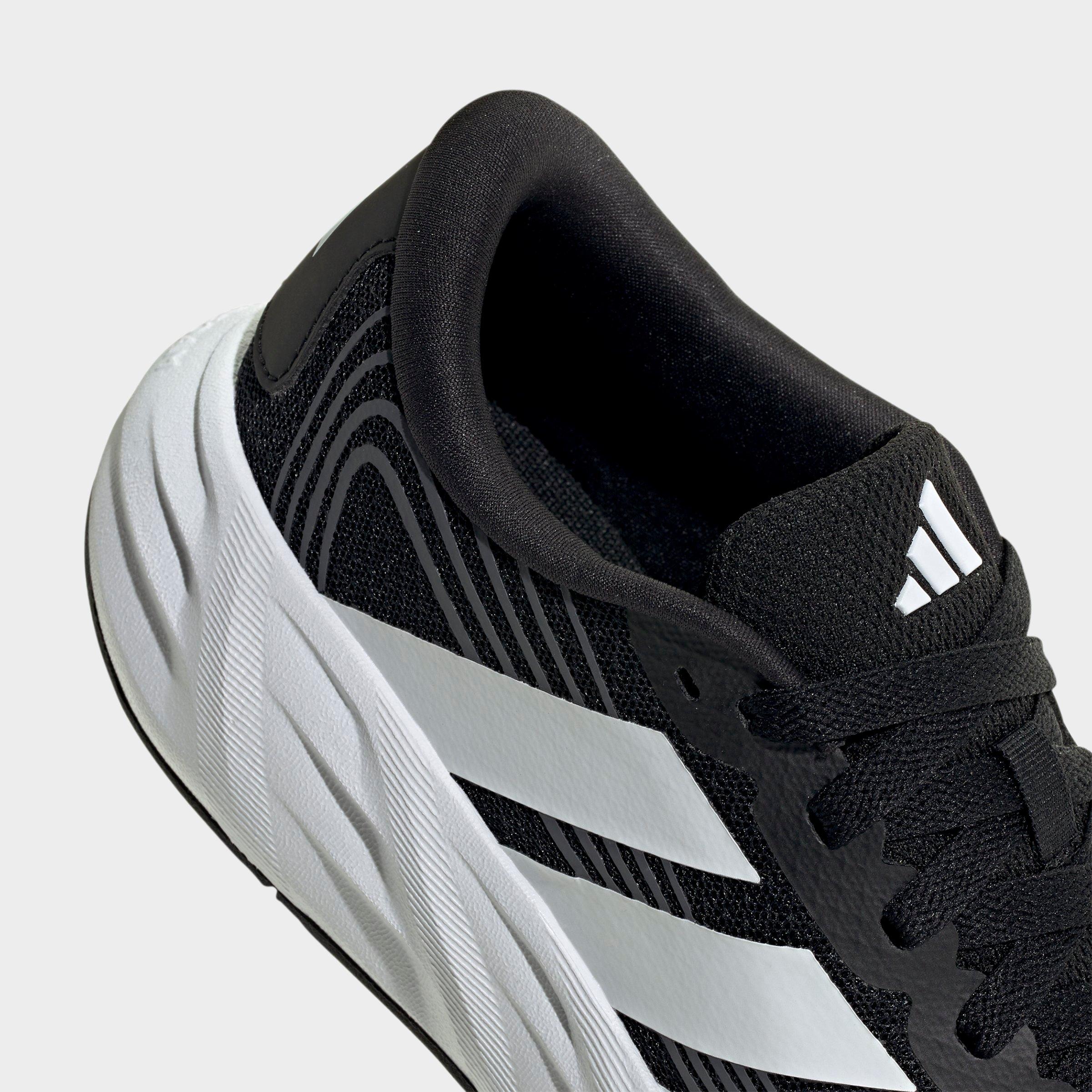Big Kids' adidas Galaxy 8 Running Shoes - Core Black/Cloud White/Carbon - Detail shot