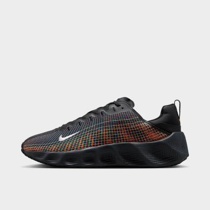 Men's Nithtke Ava Rover Premium Casual Shoes - Black/Iron Grey/Lava Glow/Summit White - Left shoe facing left. Outside of the shoe.