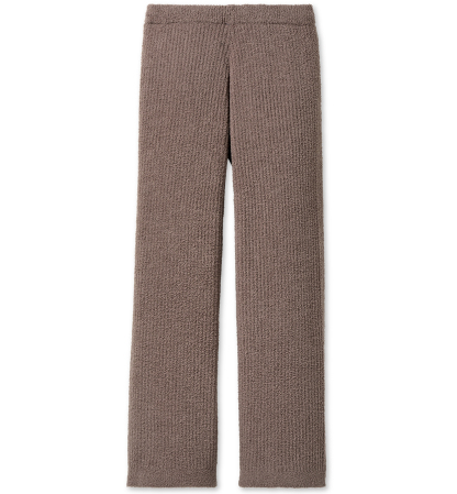 UGG® Women's Couria Straight-Leg Rib Mid-Rise Pants - Brown