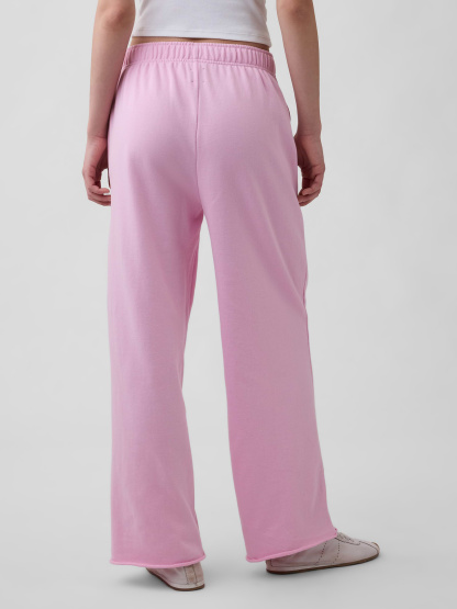 Mid Rise VintageSoft Terry Loose Sweatpants - Primrose pink