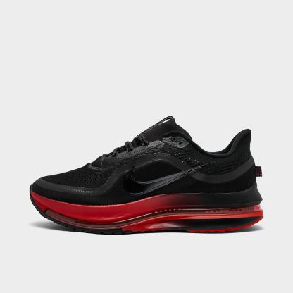 Men's Nithtke Pegasus Premium Running Shoes - Part 1 - Black/University Red/Bright Crimson/Black - Left shoe facing left. Outside of the shoe.