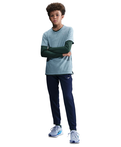 Nike Big Kids Multi Knit Pants - Midnight Navy/black