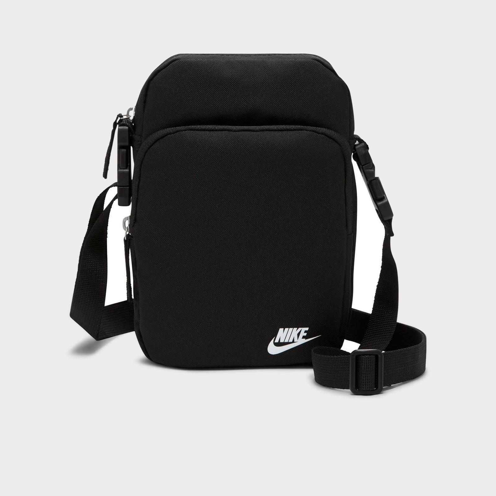 Nike Heritage Crossbody Bag (4L) - Black/Black/White