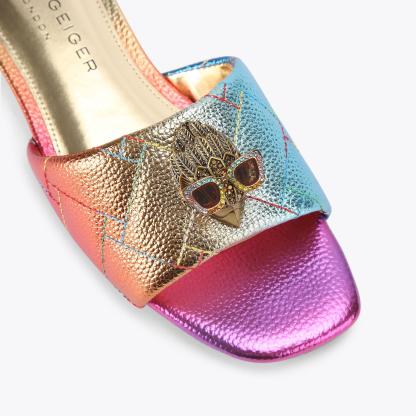 Kurt Geiger London Kensington Flat Sandal - Multi Colored - view 5
