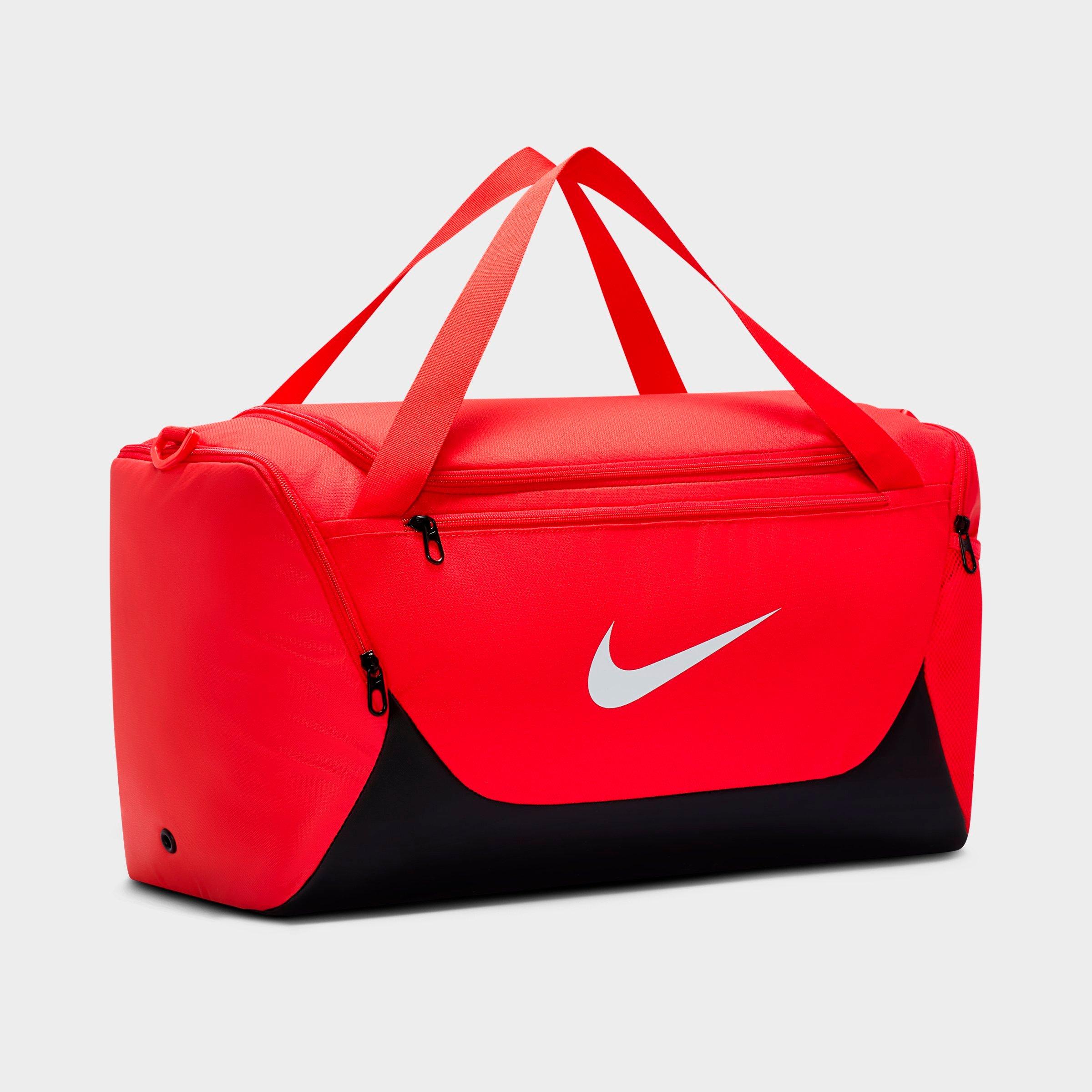 Nithtke Brasilia Training Duffel Bag (Small, 40L) - University Red/Black/White