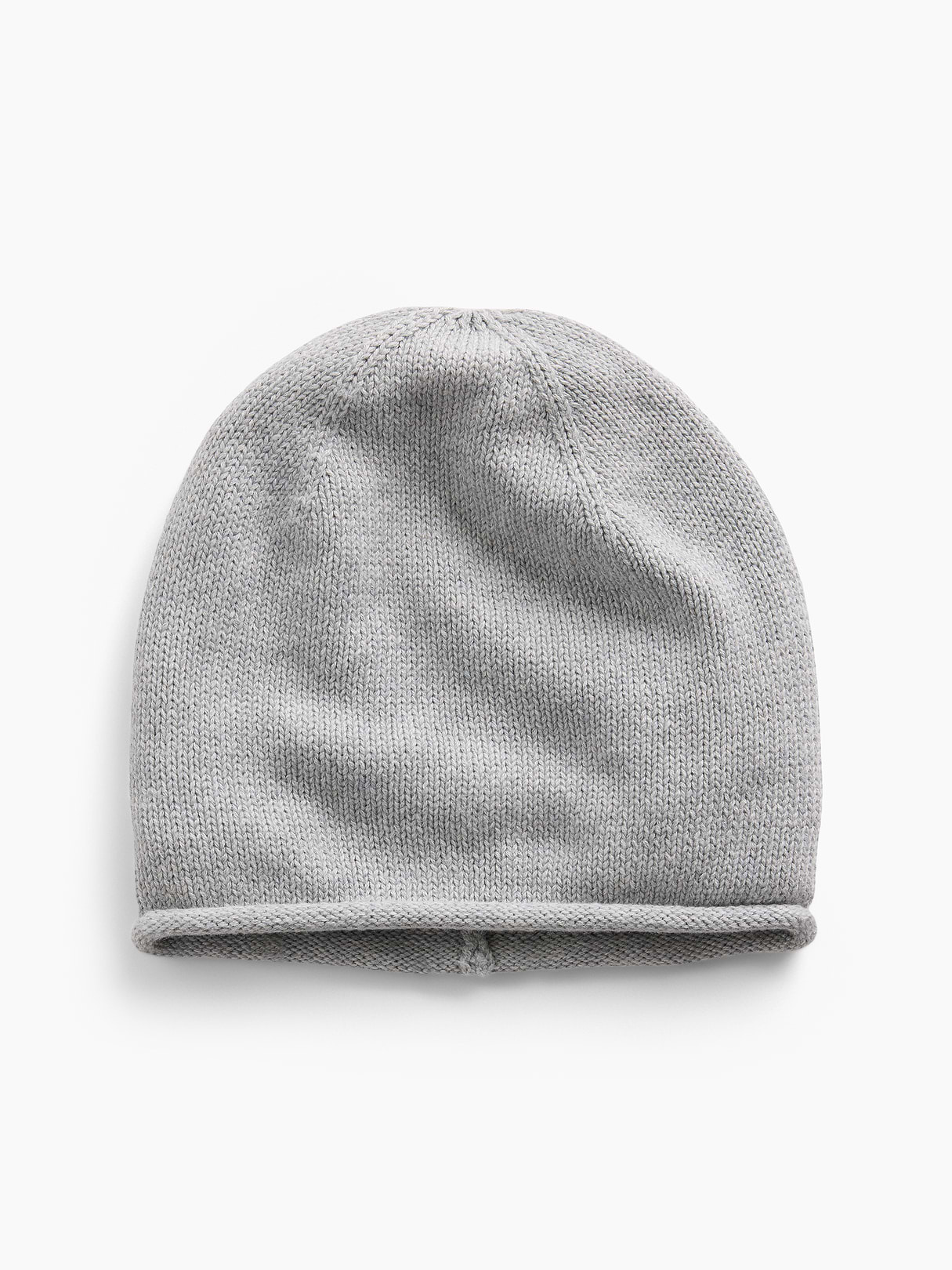 100% Cotton Beanie - Grey