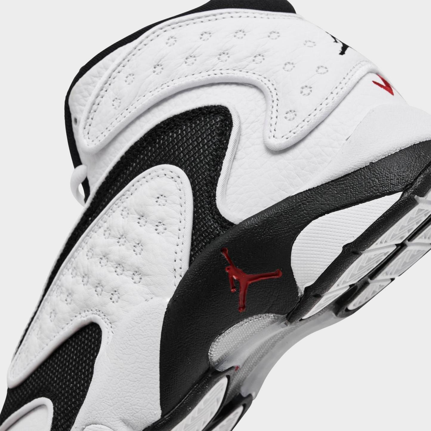 Women's Air Jordan OG Casual Shoes - White/University Red/Black - view 3
