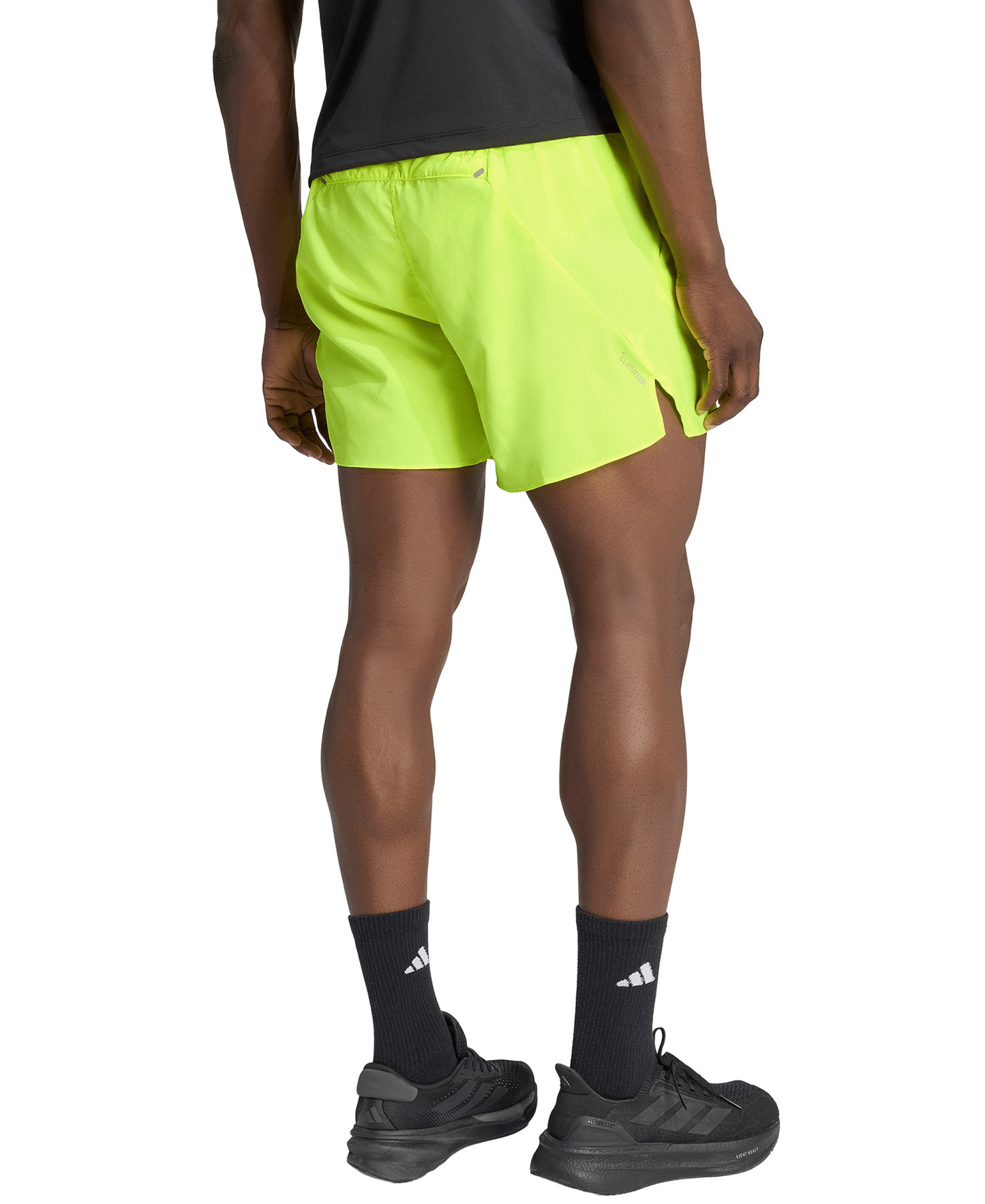 adidas Men's Running Iconic Shorts - Solar Yellow