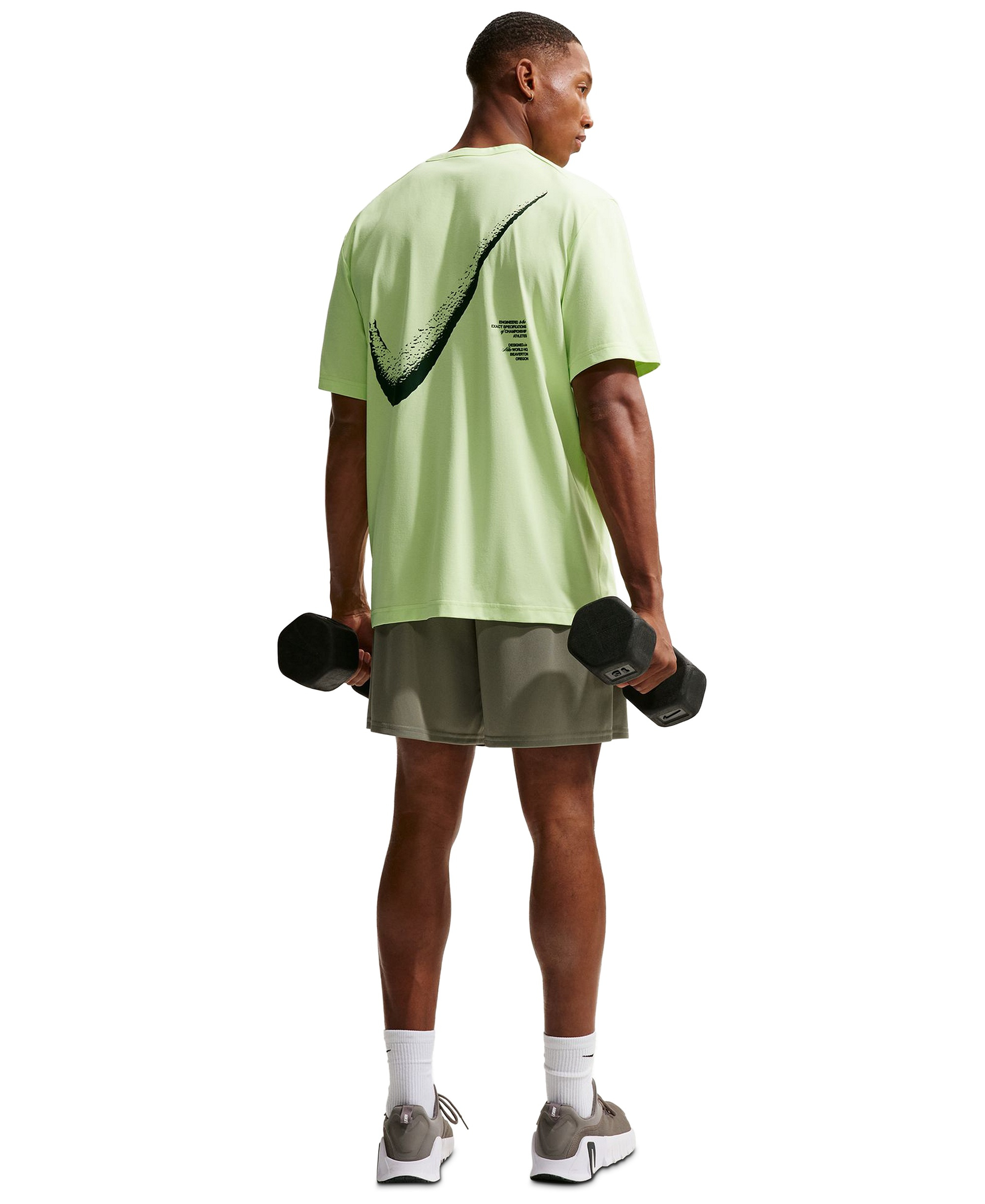Nike Men's Flex Training Shorts - Light Army/Black