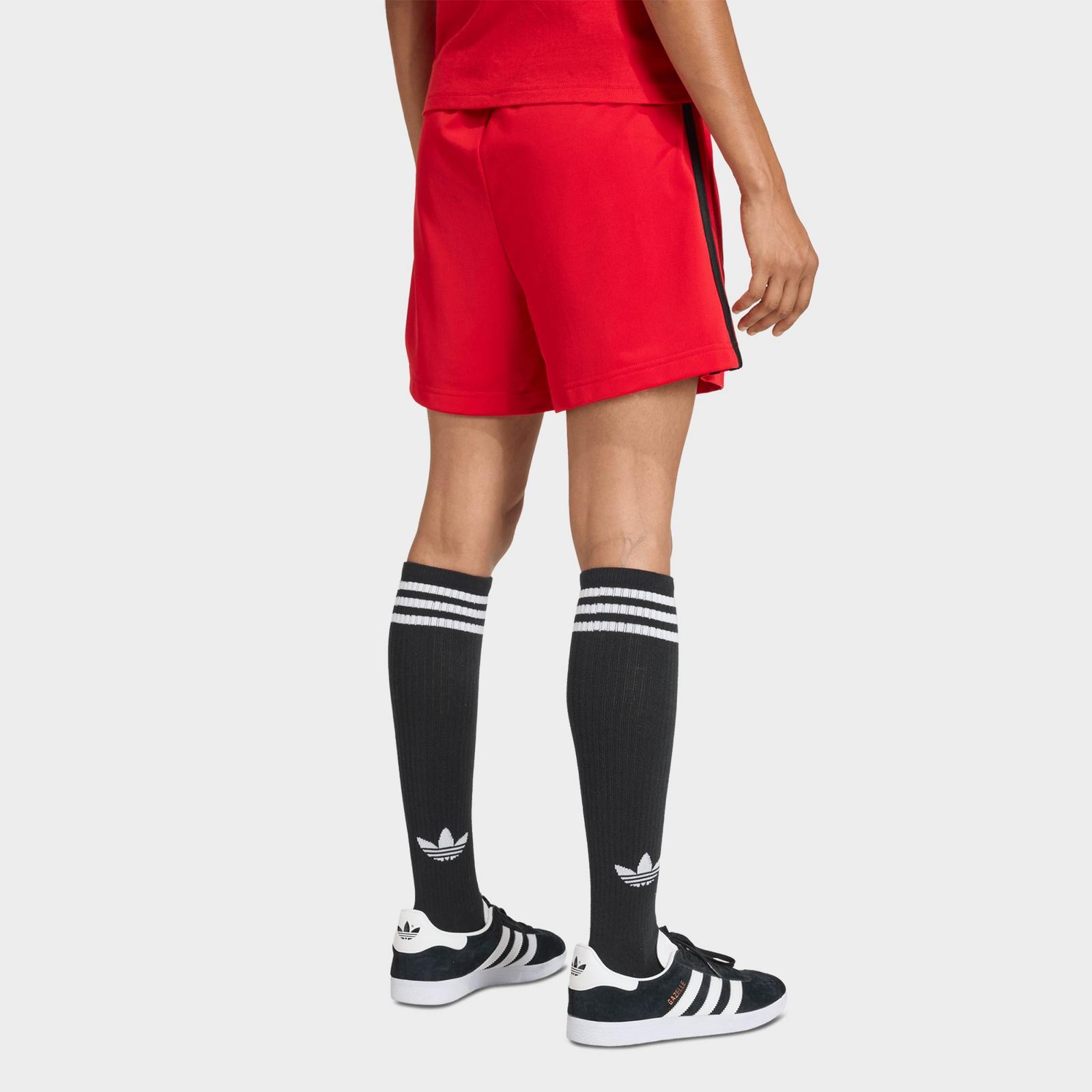 Women's adidas Originals Firebird Classic Shorts - Better Scarlet/Black - view 3