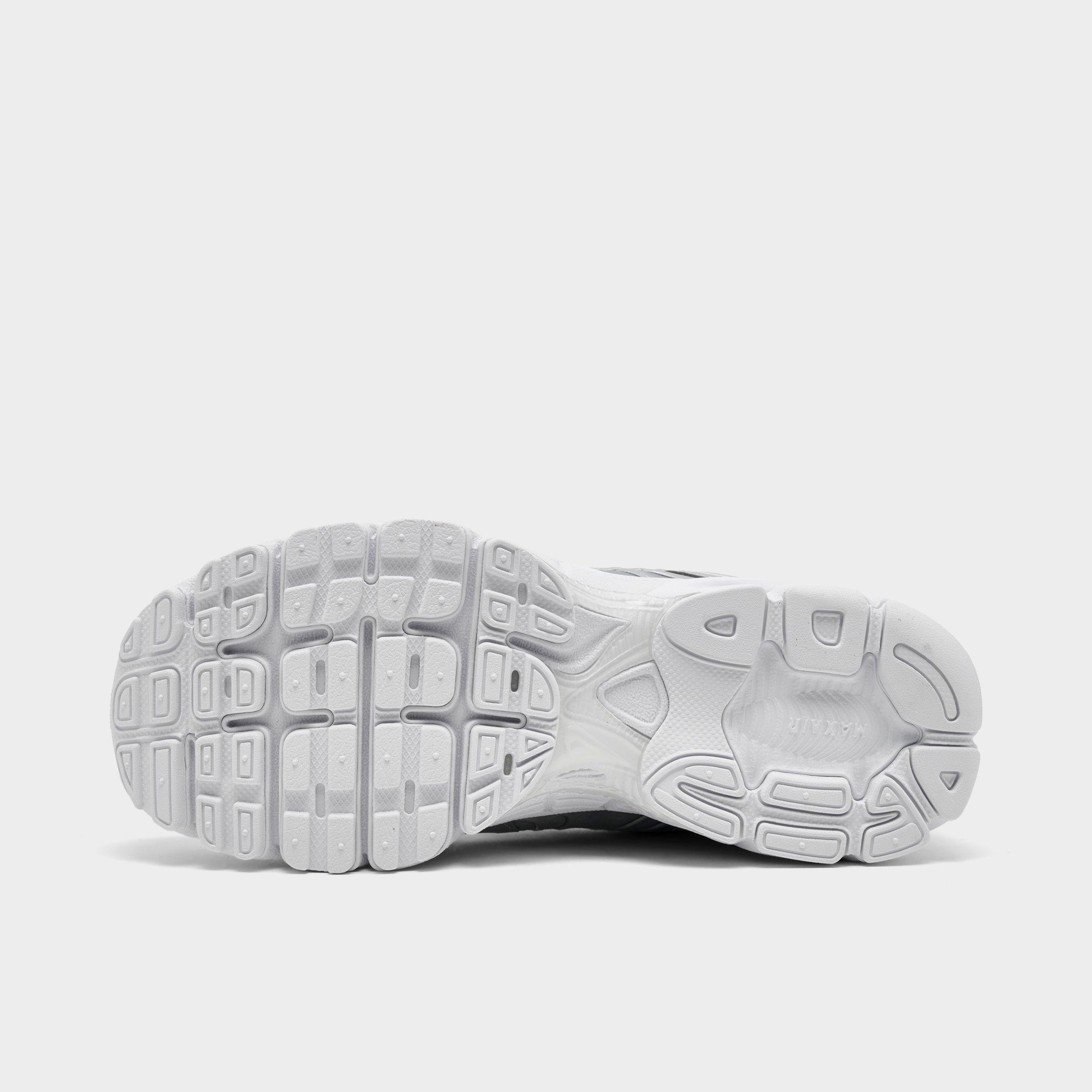 Women's Nithtke Air Max Moto 2K Casual Shoes - Part 3 - Grey Fog/Metallic Silver/White - Bottom view