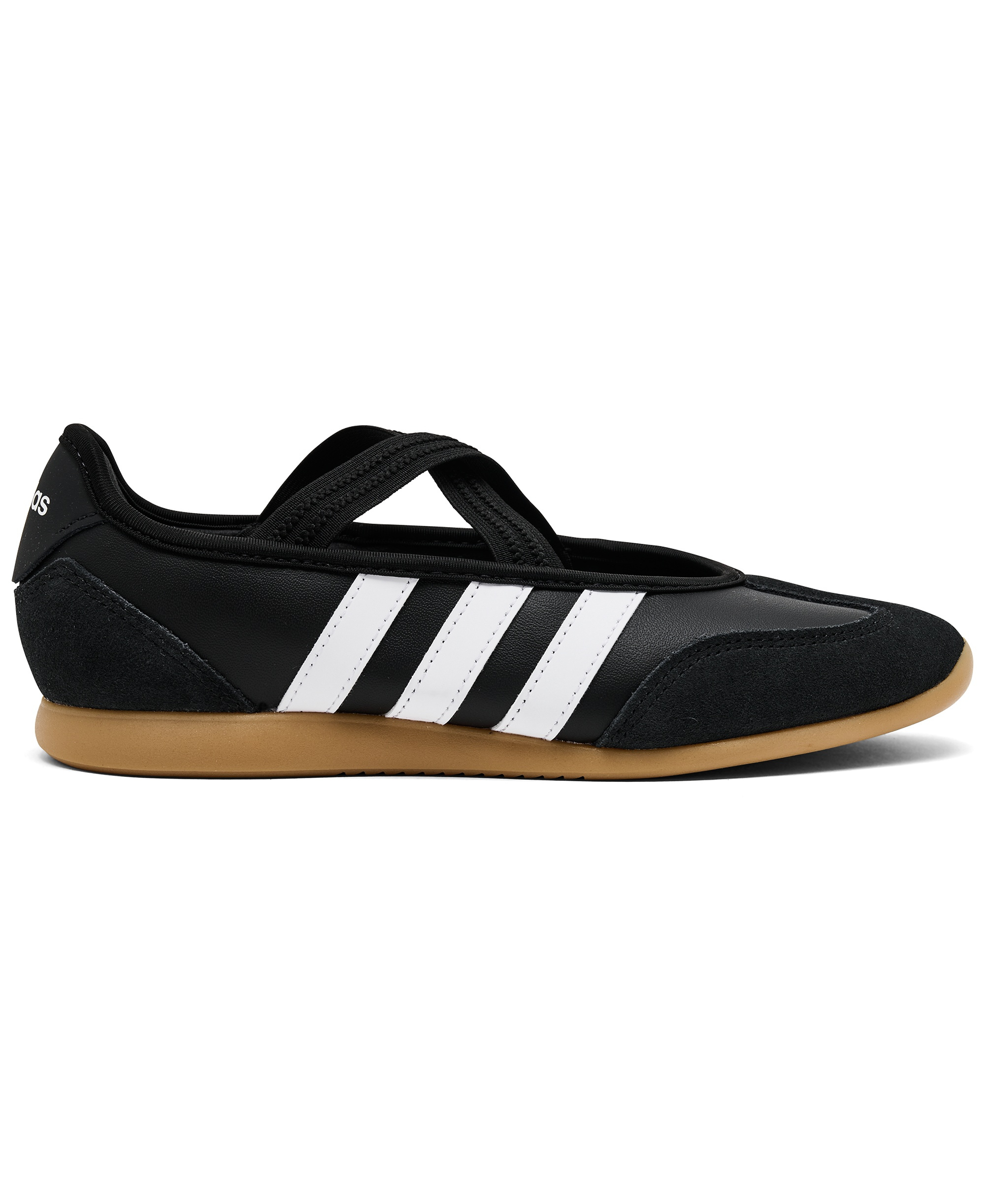 adidas Women's Barreda Mary Jane Lifestyle Sneakers from Finish Line - Core Black, White