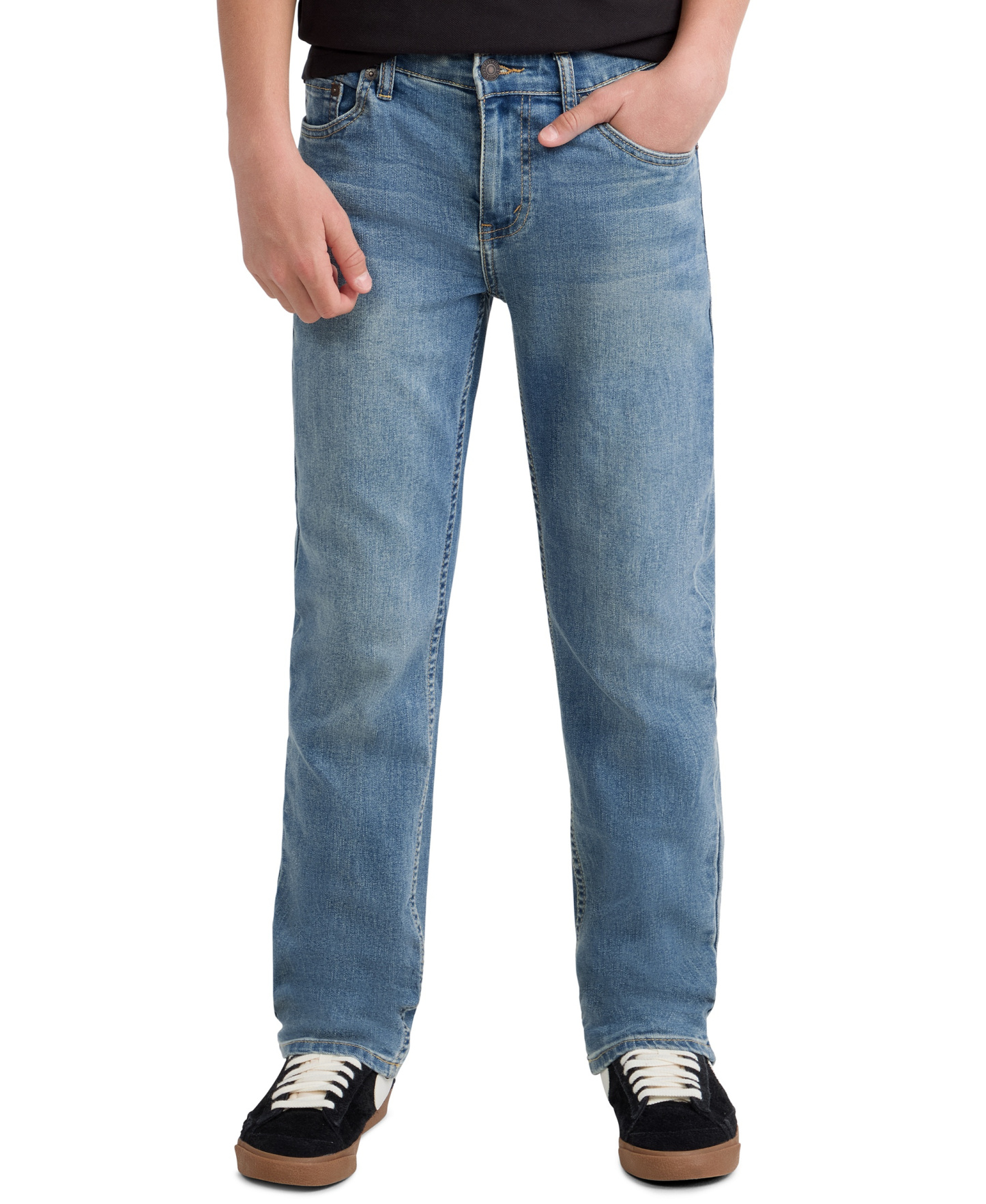 Levi's Boys' 2T-7 502™ Taper Fit Stretch Performance Jeans - GOOD GUY