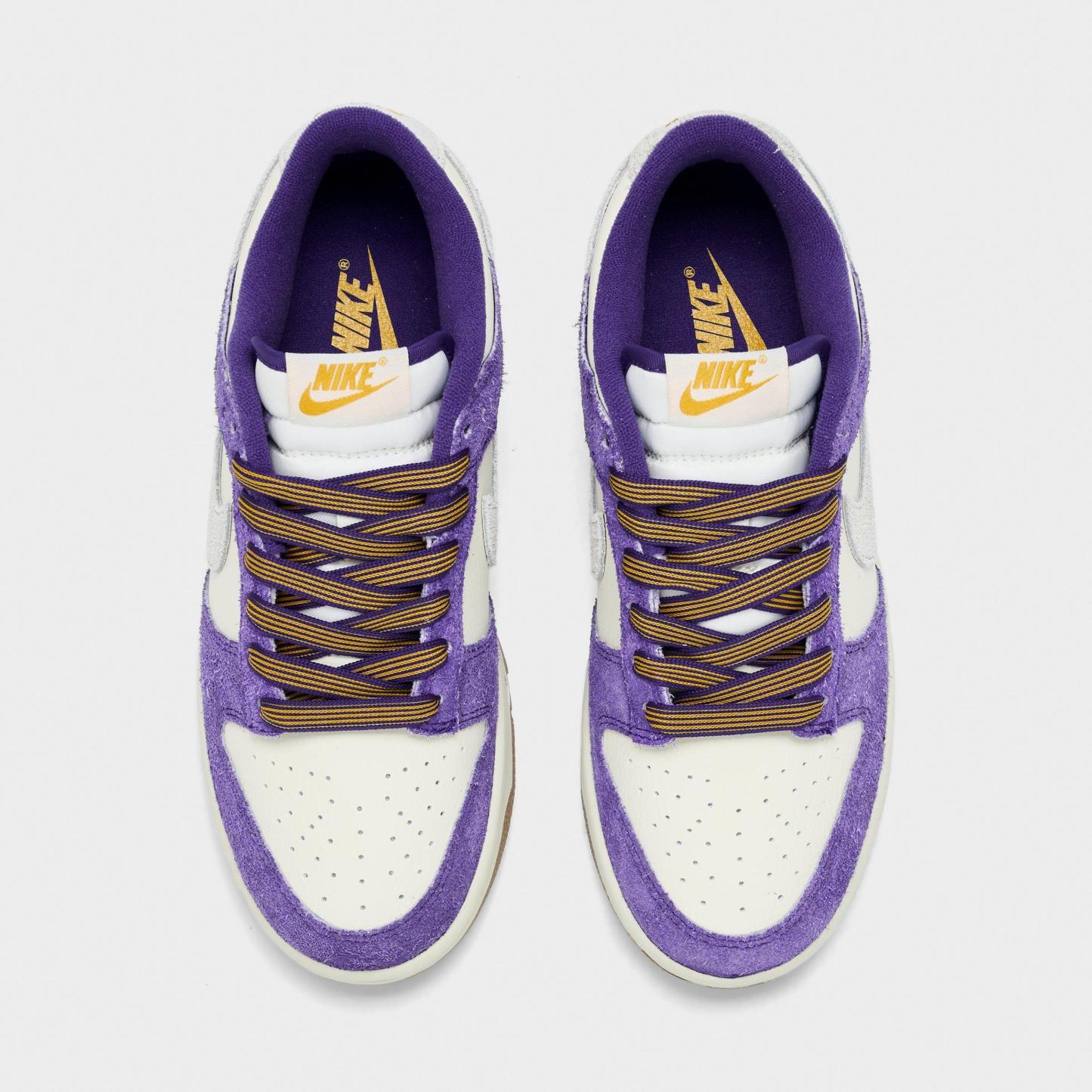Women's Nithtke Dunk Low SE Casual Shoes - Court Purple/Coconut - Top view