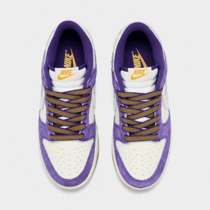 Women's Nithtke Dunk Low SE Casual Shoes - Court Purple/Coconut - Top view