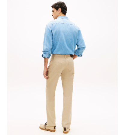 Tommy Hilfiger Men's Denton Straight-Fit Five-Pocket Stretch Twill Pants - Sandalwood