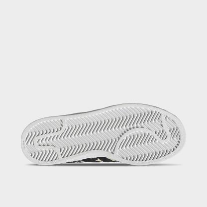 Big Kids' adidas Originals Superstar II Casual Shoes - Sand Strata/Black/White - Bottom view