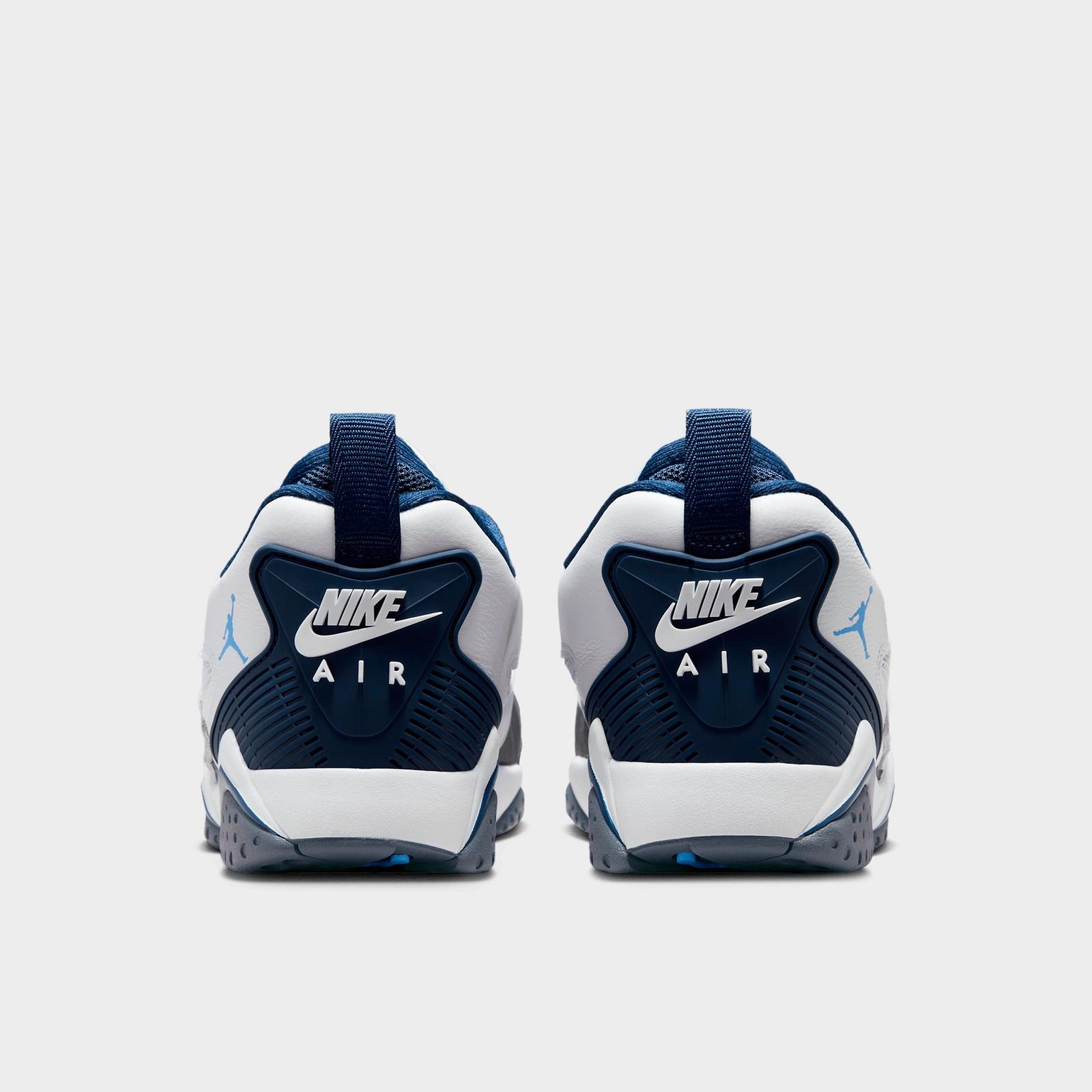 Men's Air Jordan MVP 92 Casual Shoes - White/Navy/University Blue/Flint Grey - view 4