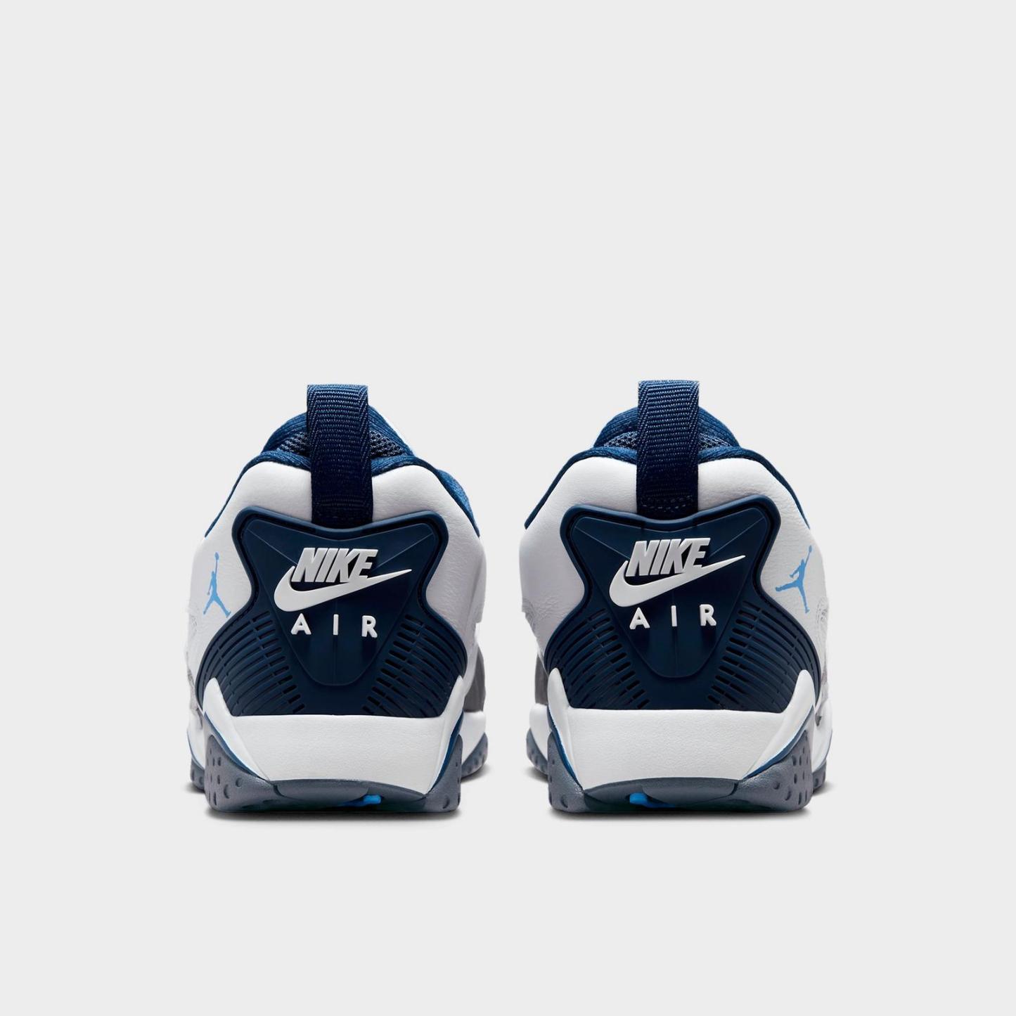 Men's Air Jordan MVP 92 Casual Shoes - White/Navy/University Blue/Flint Grey - view 4