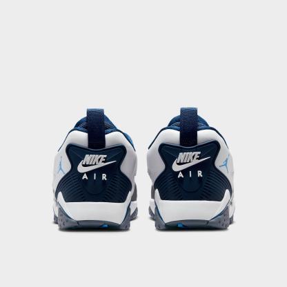 Men's Air Jordan MVP 92 Casual Shoes - White/Navy/University Blue/Flint Grey - view 4