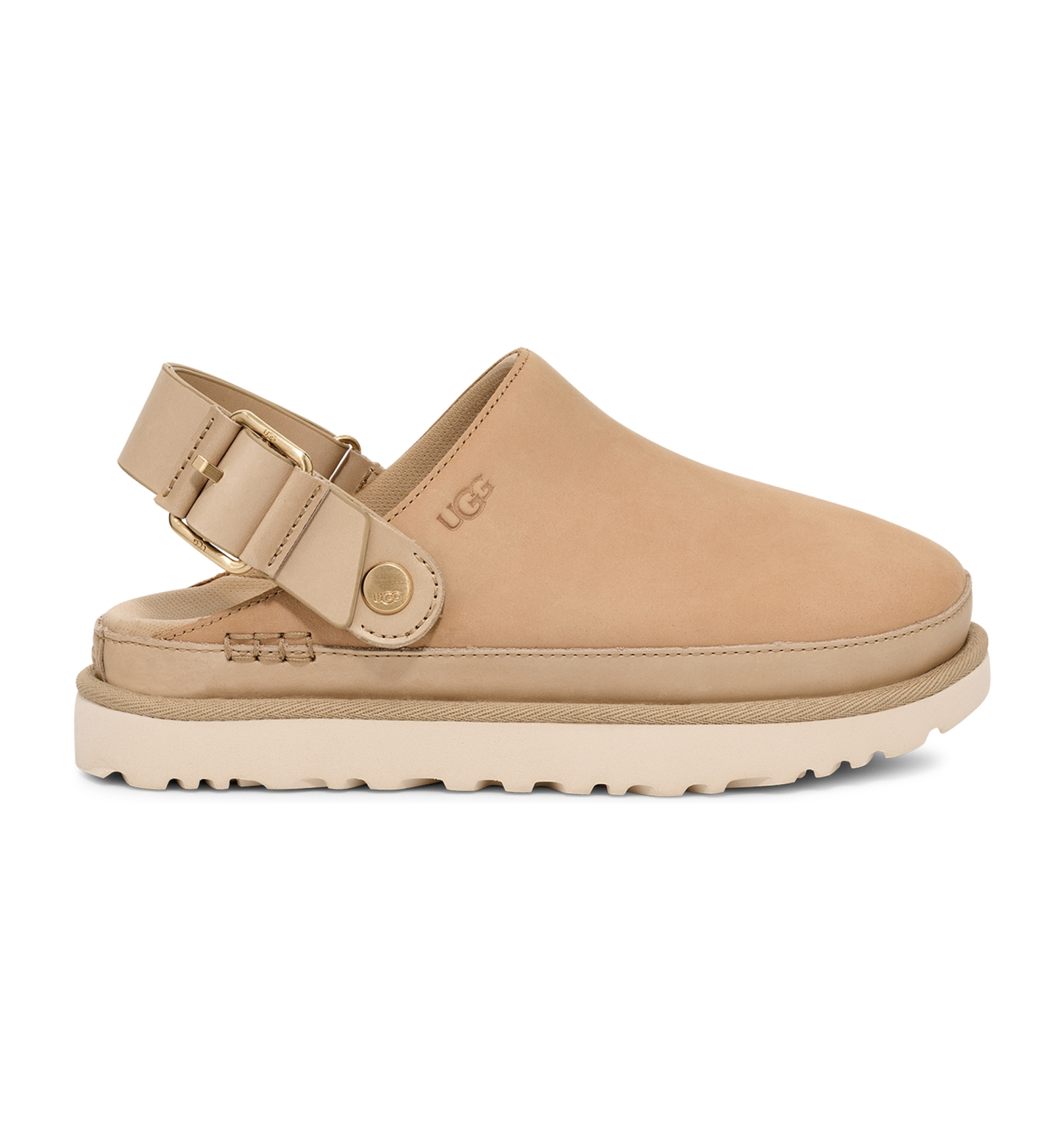 UGG® Women's Goldenstar Villa Round Toe Clogs - Mustard Seed