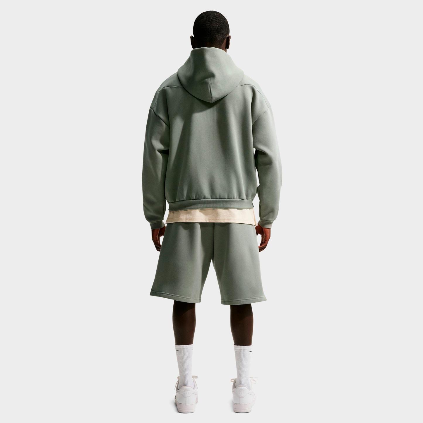 Men's Nithtke Standard Issue Therma-FIT Full-Zip Basketball Hoodie - Dark Stucco/Pale Ivory