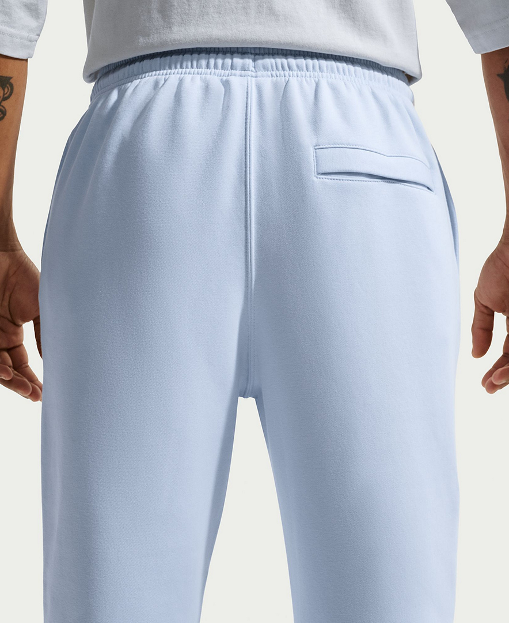 Nike Men's Sportswear Club Drawstring Jogger Pants - Hydrogen Blue/White