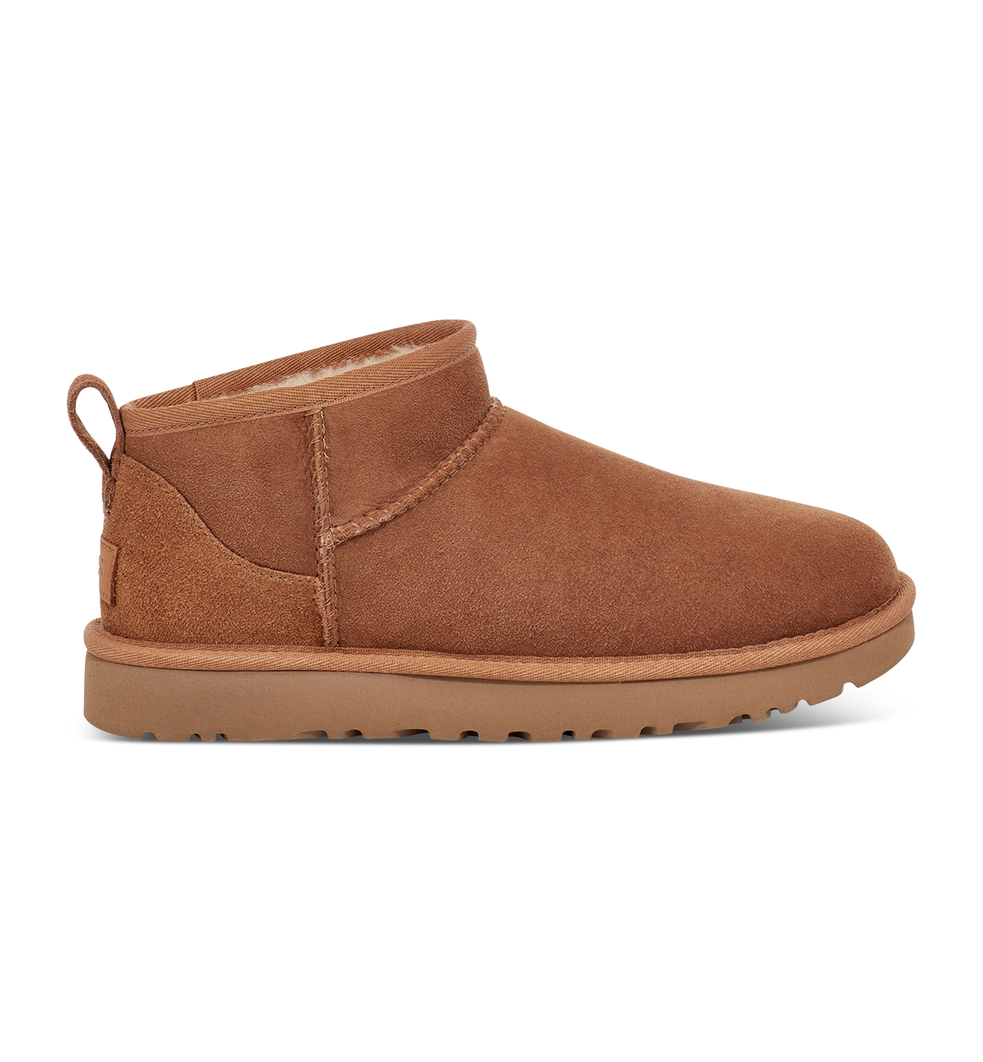 UGG® Women's Classic Ultra Mini Pull-On Booties - Chestnut