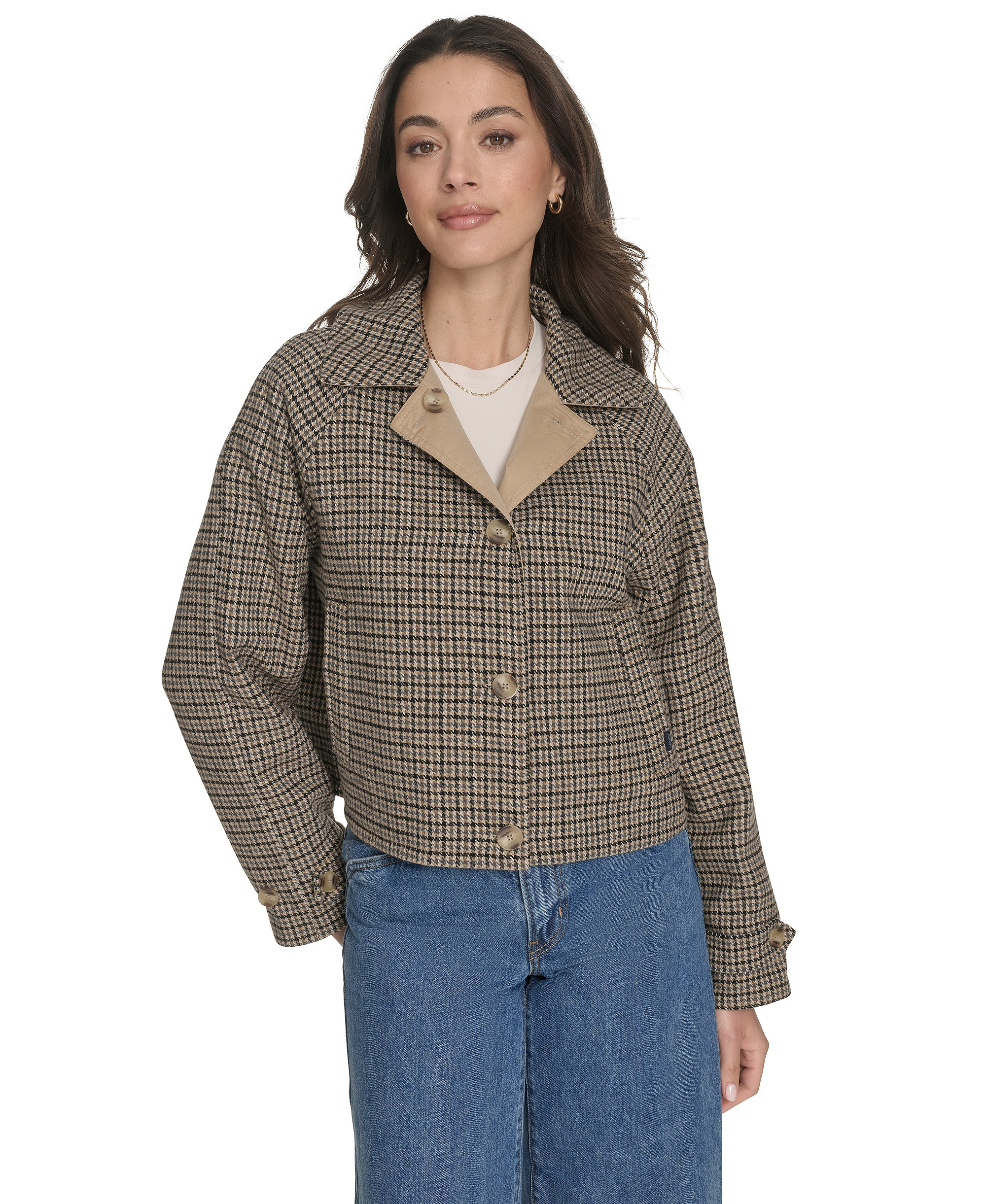 Levi's Women's Reversible Trench Jacket - Khaki