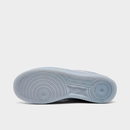 Men's Nithtke Air Force 1 '07 WB Casual Shoes - Wolf Grey/Black/Wolf Grey - Bottom view