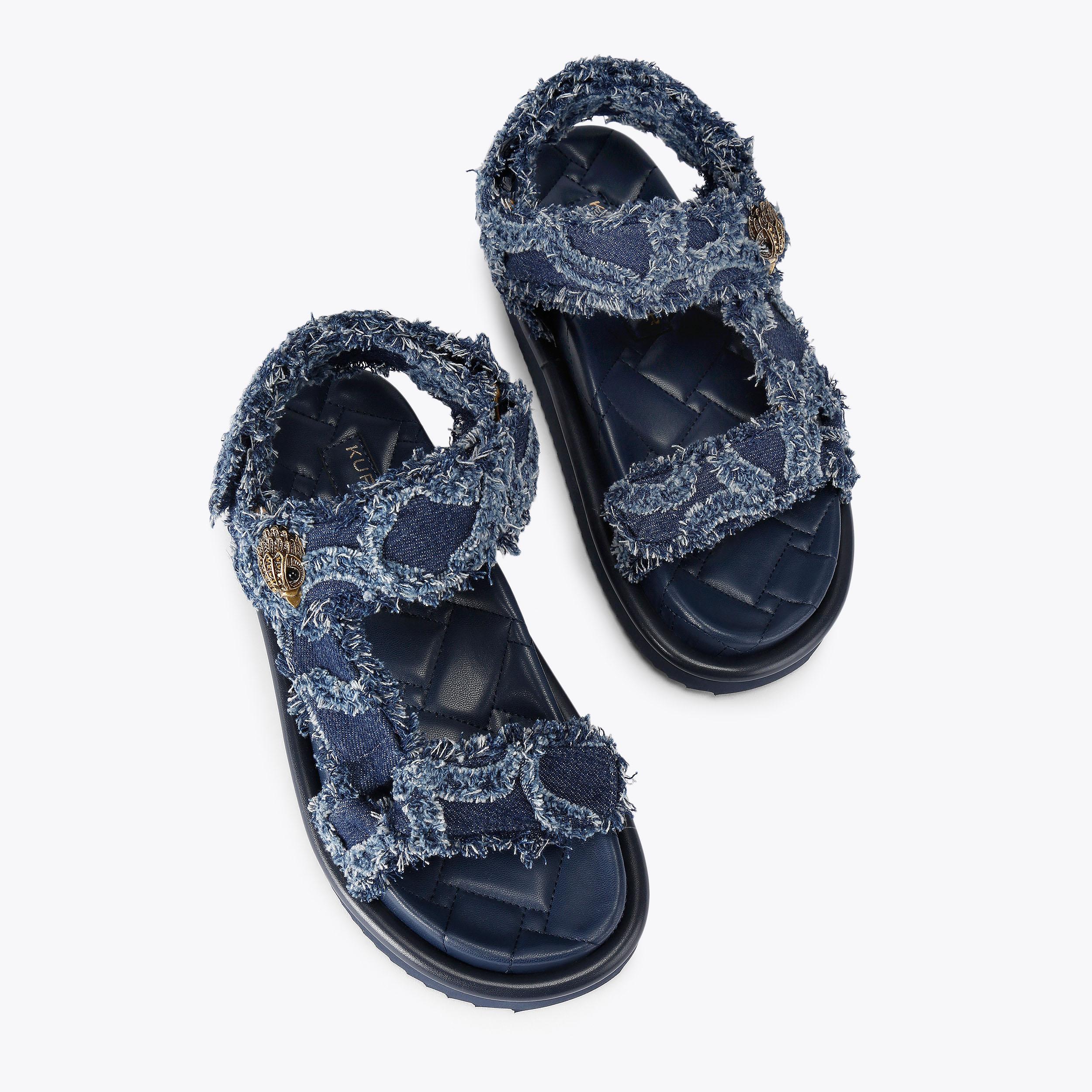 Kurt Geiger London Orson Sandal - Blue - view 3