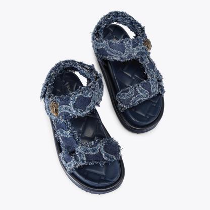 Kurt Geiger London Orson Sandal - Blue - view 3